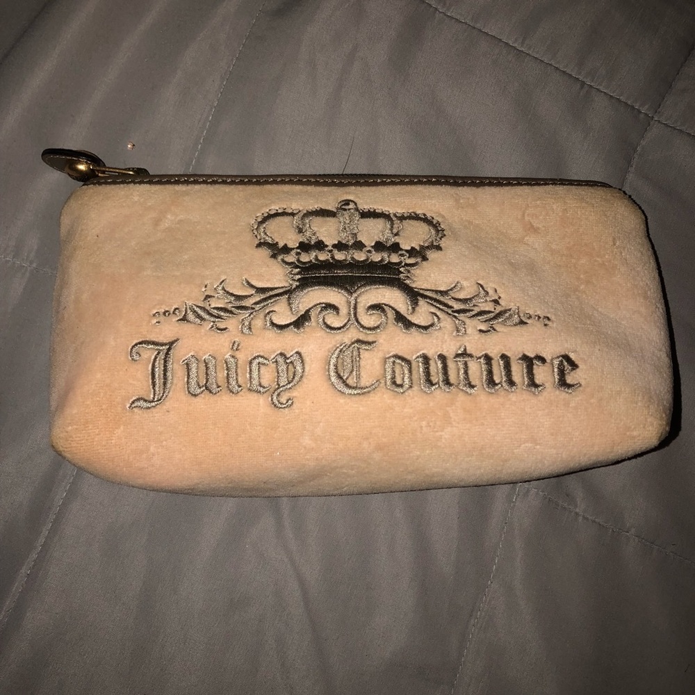Juicy Couture Velvet Makeup Bag